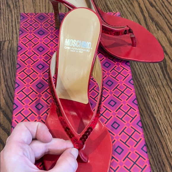 ❤️MOSCHINO❤️ heels / sandals - Picture 3 of 8